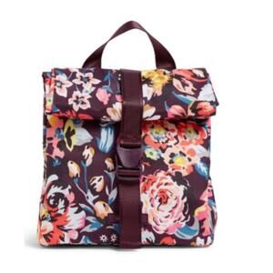 Vera Bradley Lighten Up Lunch Tote in a Floral Pattern NWOT